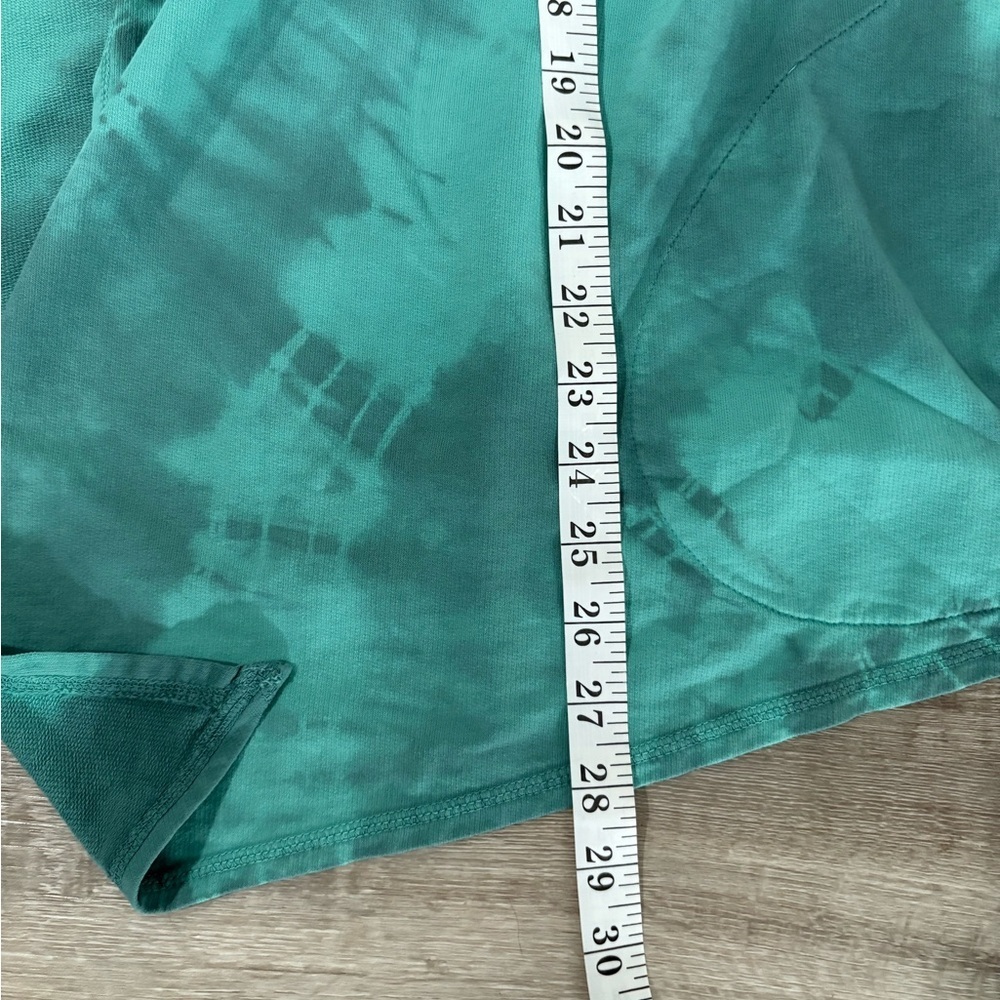 Green Tie-Dye Hooded Jacket - Picture 7 of 7